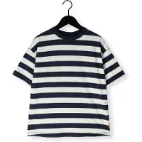 Vingino T-shirt Basic-Tee Stripe Meisje Blauw 164