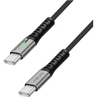 Logilink CU0433, USB 3.2 kabel met LED-indicator, USB-C naar USB-C connector, 1,5 meter