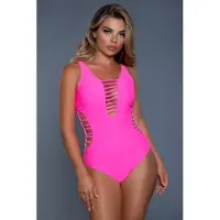 Be Wicked - Evie - Badpak - Hot Pink M