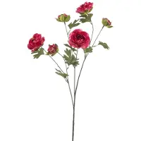 Emerald - Kunstbloem Ranonkel 78cm beauty - Kunstplant voor binnen
