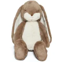 Sophie La Girafe Bunnies By The Bay Floppy Nibble Konijn - Knuffeldier - Knuffel voor kinderen - Geborduurde details - Caramel - 44 cm