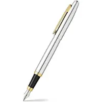 Sheaffer vulpen - VFM E9422 - M - Polished chrome gold plated - SF-E0942253