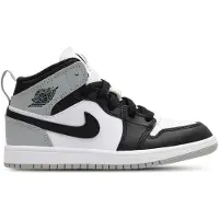 Jordan Aj1 Mid Peuterschoenen - Wit - Maat 35 - Leer