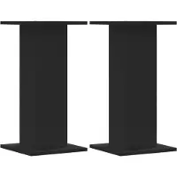 vidaXL Speakerstandaards 2 st 30x30x40 cm hout artisanaal eikenkleurig