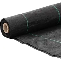 vidaXL Worteldoek 4x5 m polypropeen zwart