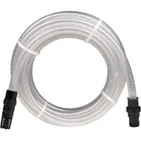 vidaXL Zuigslang met PVC koppelingen 1,1'' 10 m PVC transparant