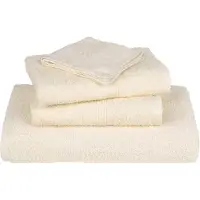 vidaXL Handdoeken FROGN 2 st 100x200 cm 360 g/m² crème
