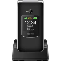 BEA SL605 LTE Senioren clamshell telefoon SOS-knop, SOS-functie, Met laadstation Zwart
