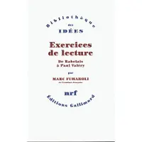 Gallimard Exercices de lecture - Marc Fumaroli