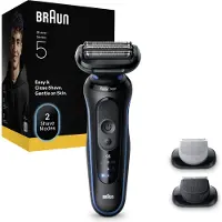 Braun Series 5 52-B1650S scheerapparaat Scheerapparaat met scheerblad Trimmer Blauw
