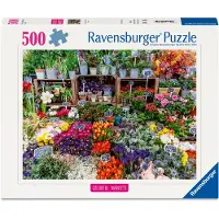 Ravensburger Flower Market France Puzzel (500 stukjes)