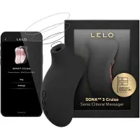 LELO Sona 3 Cruise - clitorisstimulator met geluidsgolven - zwart