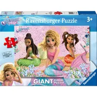 Ravensburger Zeemeermin Magie Reuzen Vloer 24p (12004323) Puzzel