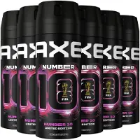 Axe Number 10 FIFA Limited Edition deodorant bodyspray - 6 x 150 ml