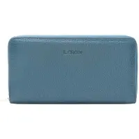 L.credi portemonnee Raphi Zip Around Wallet Petrol