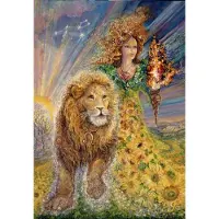 Grafika puzzel Signe du Zodiaque - Lion - 1000 stukjes legpuzzel.