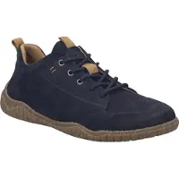 Josef seibel Veterschoen 'Schnürschuh Herren 20702TE796 530 Echtleder in blau' blauw