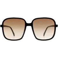 GUESS GF6146 01F zwart bruin gradiënt zonnebril