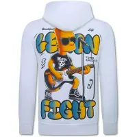 True Rise Oversized hoodie met capuchon lemon rock
