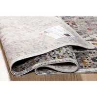 Muratap Picasso bellagio vintage vloerkleed multi / creme laagpolig- 200x200 cm