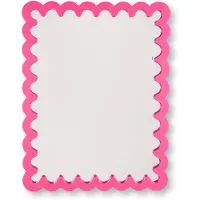 House Vitamin Mirror wavey light pink mdf 24x33x1.5cm