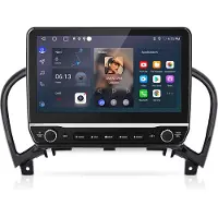 Junsun Android 15 Autoradio Geschikt Voor Nissan Juke J15 2010-2019 Accessoires, 2GB+64GB, Draadloze CarPlay, DAB+, GPS-Navigatie, Bluetooth, 10.1-inch Touchscreen, DSP, Quad-core processor