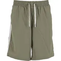 Urban Classics Zwemshorts olijfgroen / wit