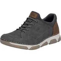 Rieker herenslipschoenen sneakers 15950-45 Grey extra breed