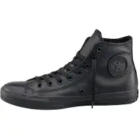 Converse Sneakers hoog 'CHUCK TAYLOR ALL STAR LEATHER' zwart