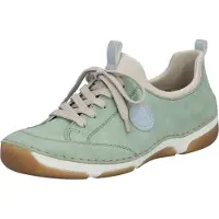 Rieker Sneakers laag lichtgroen