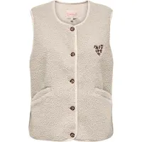 ONLY - ONLBABY TEDDY VEST PNT Dames Gilet