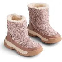 Wheat Snowboots 'Liza' groen / rosa / pitaja roze / oudroze
