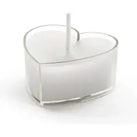 Party Deco Partydeco - Theelichtjes hart - 4 cm - 10 stuks