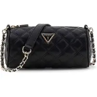 GUESS schoudertas Giully II Mini Barrel Bag Black zwart