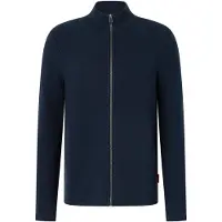 JOOP! Gebreid vest donkerblauw
