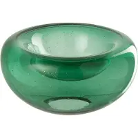 J-Line sierschaal Carol - glas - groen - small