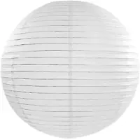 Party Deco Witte Lampion Rond 45cm