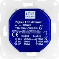 Led's Light Zigbee Smart Universele LED-dimmer 300VA bedienbaar met telefoon