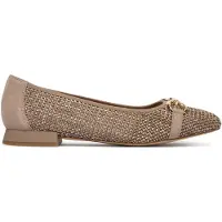 Caprice 9-22503-42-326 Ballerina's | Maat 37 Dames Taupe