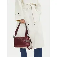 Hispanitas Dames Korrelige bordeauxrode tas (OSFA), Casual, Polyurethaan BI254151
