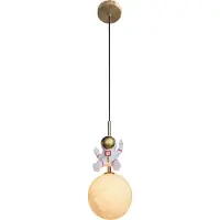 Valotorni Astronauta ML1721 Hanglamp - Wit/Goud - E27