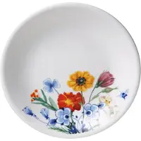 Heinen Delfts Blauw Gebaksbord Wildbloemen D 12 H 2 Cm