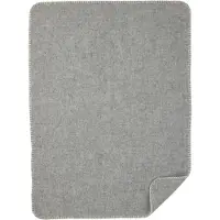 Klippan Yllefabrik Soft Wool wiegdeken in merino wolblend 65 x 90 cm