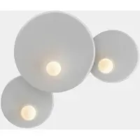 LedsC4 Trip Triple Wandlamp Small|Big|Small | Grey