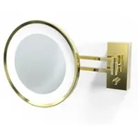 DECOR WALTHER Make-up spiegel BS 36/V LED Gold (5x magnification)