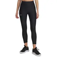 Under Armour Tech Print Panel Ankle Leggings Zwart S Vrouw
