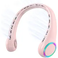Aura Nek Ventilator - Hals Ventilator - Mini Ventilator - 3 Standen - Roze - 6cm x 21cm x 21cm; 279 g