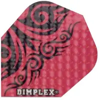 Harrows Dimplex Tribal Red - Dart Flights