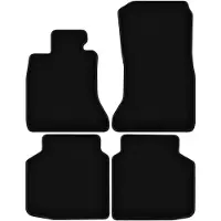 Basic zwarte veloursmatten voor: BMW 7 F02 LONG (2008-2015)