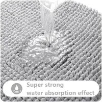 Karma Zachte Chenille Badmat - Antislip en Super Absorberend